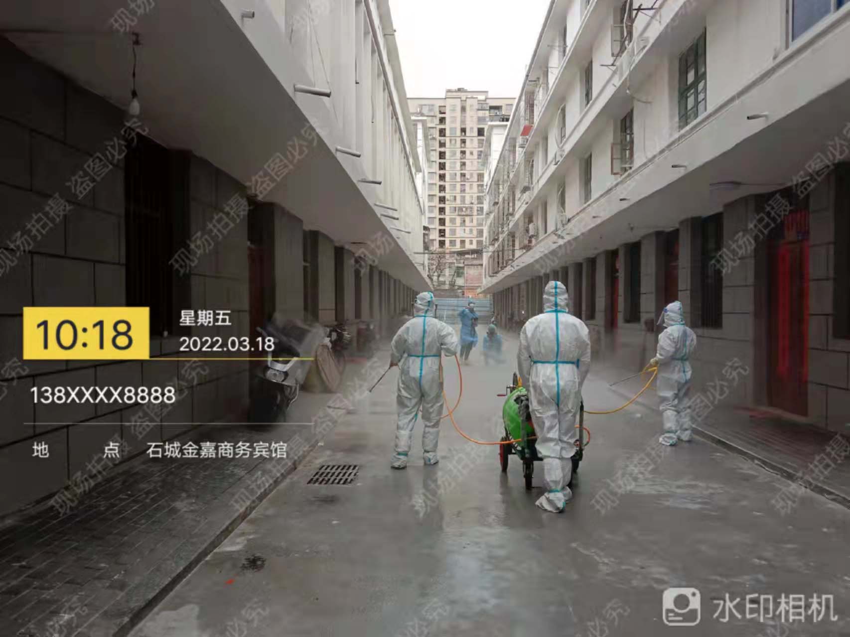 石城疫情期间封控区消毒服务